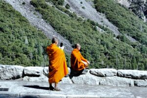 Monks and nature