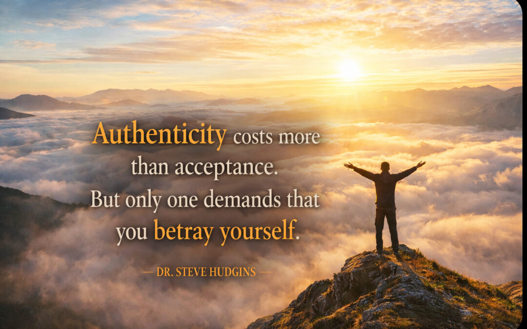 Blog - The Cost of Authenticity in a World That Rewards Performance
